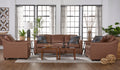 Hazelnut Terrazzo Sofa and Loveseat