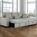 Bellissa Chaise Pull Out Sleeper Sectional