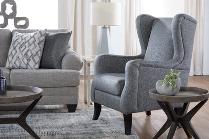 Bella Vista Pebble Gray Sofa and Loveseat