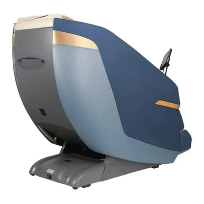 Zero Gravity Black Rocking Massage Chair with Bluetooth and Touchscreen Display