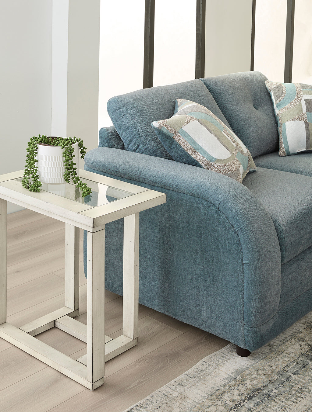Cruiser Aquamarine Sofa and Loveseat