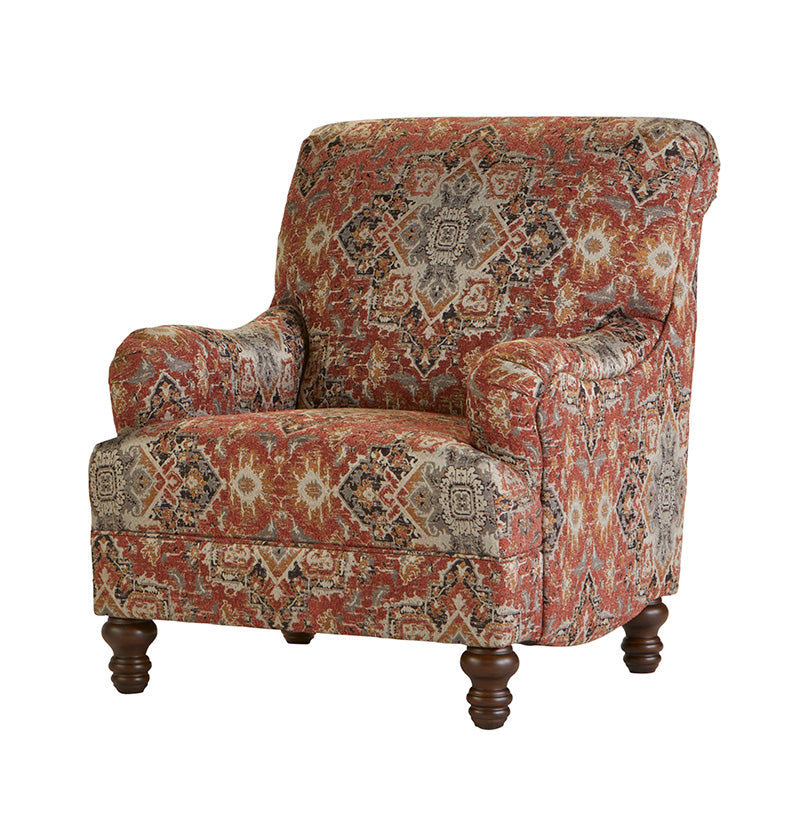 Southwest Mesa Verde Auburn Accent Chair