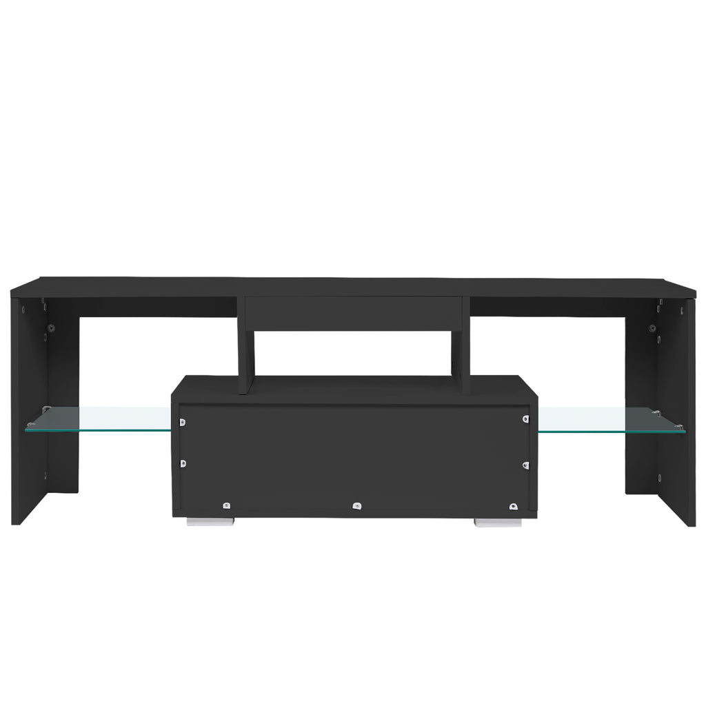 TV stand with Storage 43 inch LED Modern TV Media Console Entertainment Center with Drawer TV cabinet for Living Room Bedroom