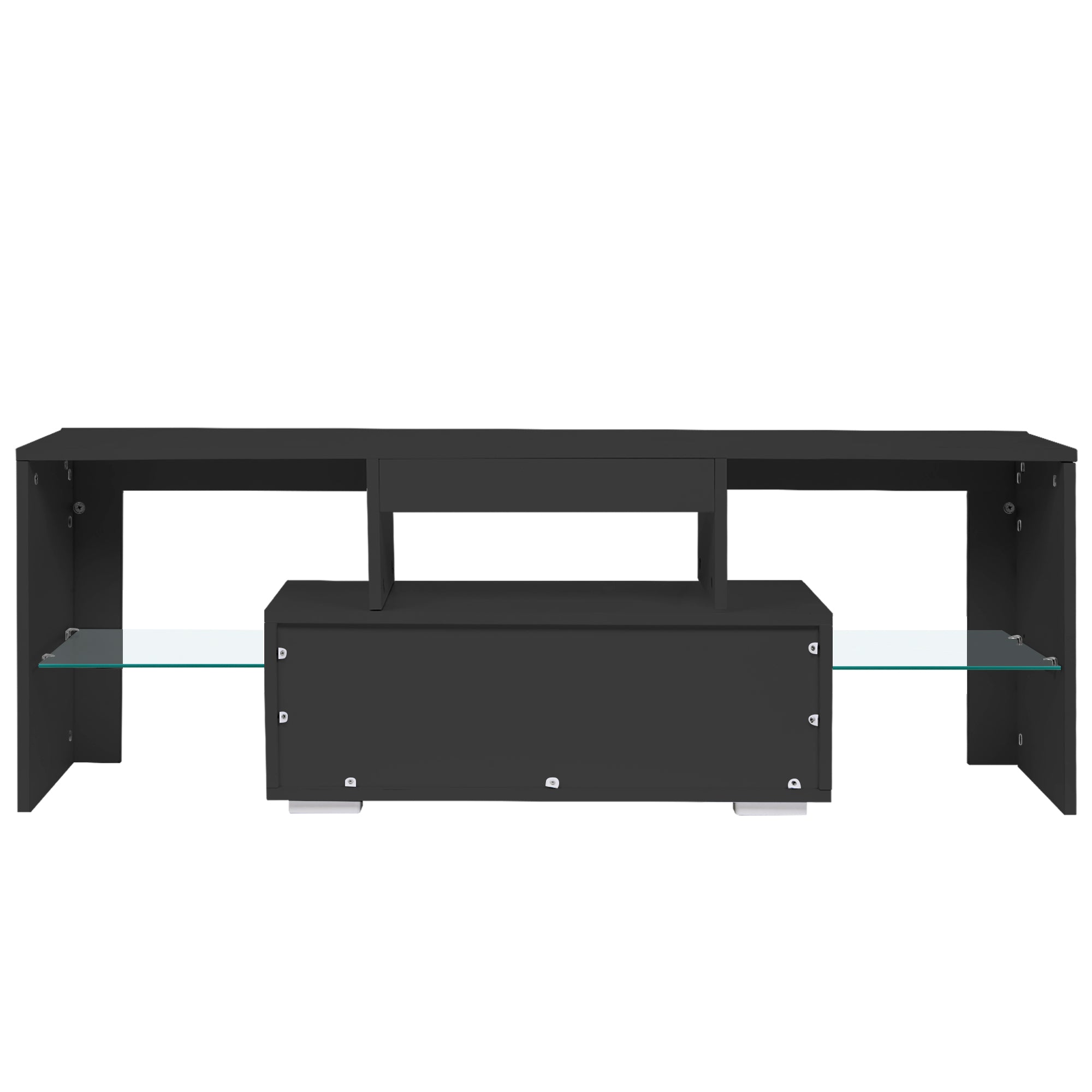 TV stand with Storage 43 inch LED Modern TV Media Console Entertainment Center with Drawer TV cabinet for Living Room Bedroom