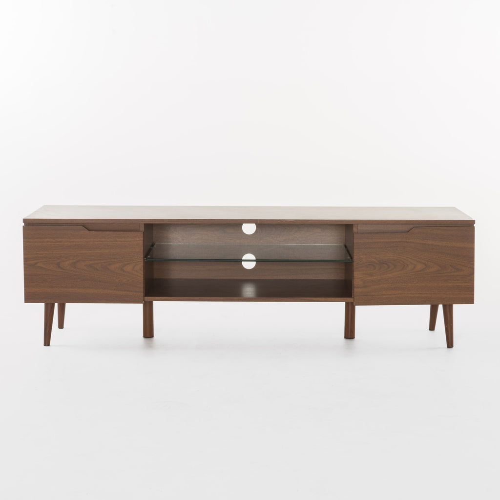 WALNUT 60" TV STAND