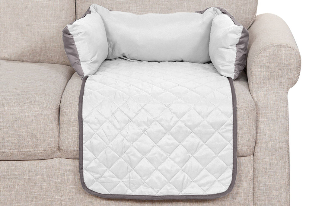 Sofa Buddy Pet Bed Furniture Cover: Medium / Gray/Mist