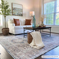 Mignon Washable Area Rug: 5'3" x 7'3" Rectangle