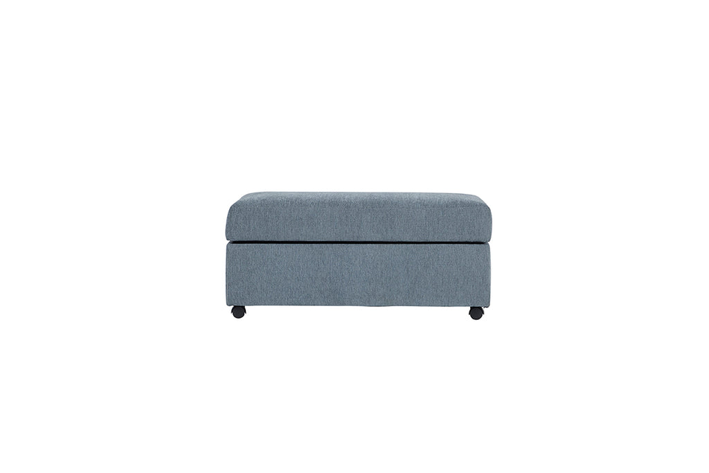 Dexter Flint Gray Blue Sofa and Loveseat