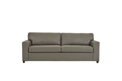 Leather Bently Dusk Sofa and Loveseat