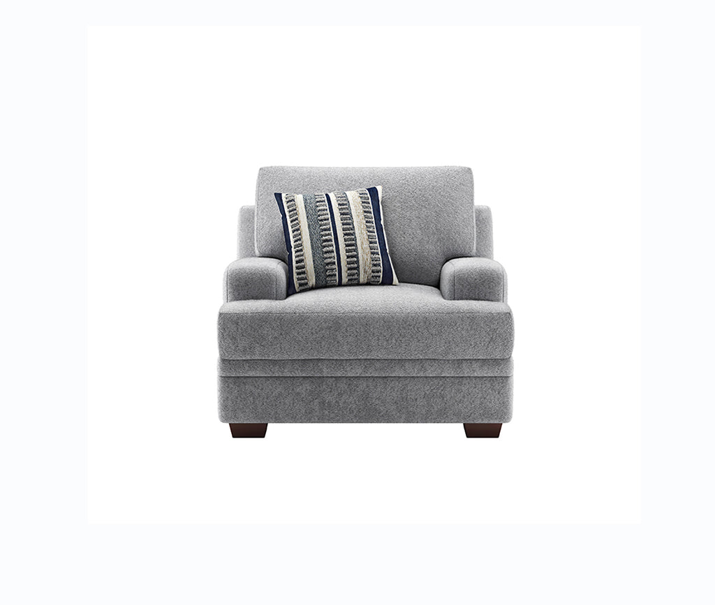 Pandora Dove Light Gray Bear Sectional