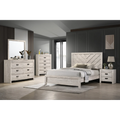 Valor Driftwood White Queen Bedroom Set