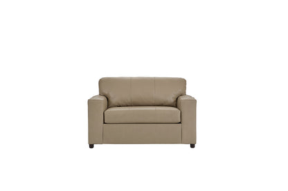 Leather Bently Biscotta Sofa and Loveseat