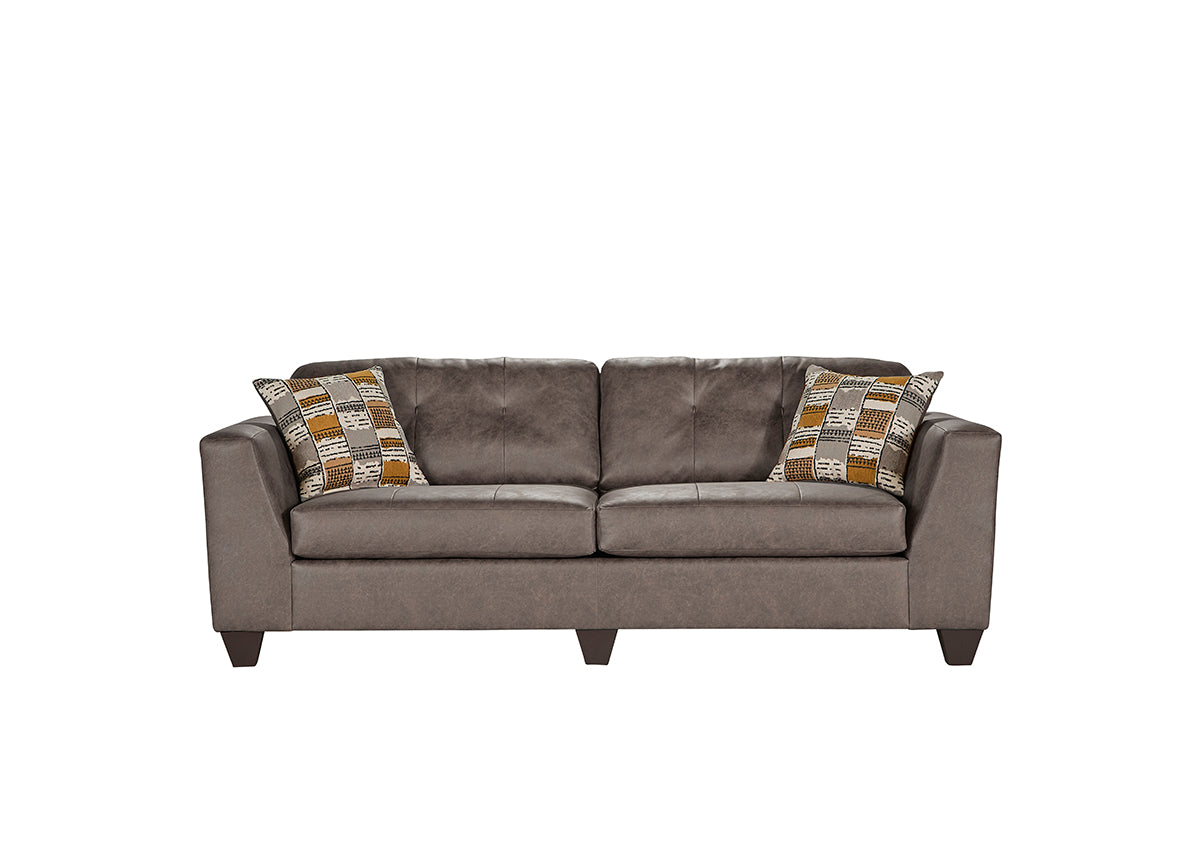 Mylo Buckskin Sofa and Loveseat