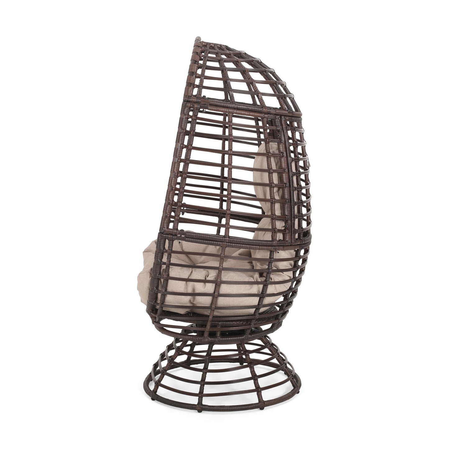 ROBERTSON SWIVEL PATIO EGG CHAIR