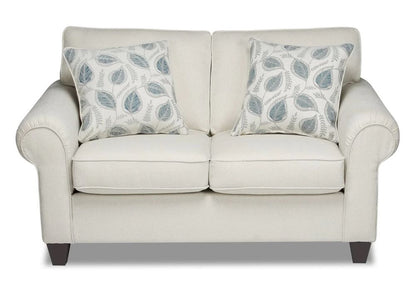 Farmhouse Sawgrass Taupe Sofa and Loveseat