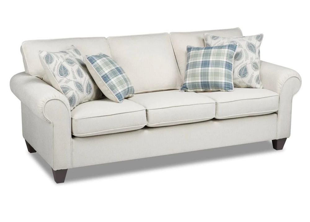 Farmhouse Sawgrass Taupe Sofa and Loveseat