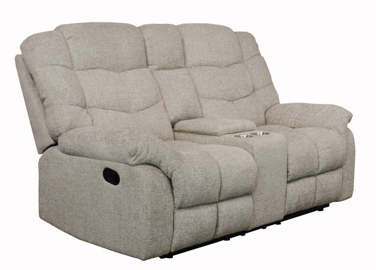 Pewter Reclining Sofa and Matching Reclining Loveseat