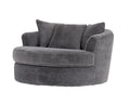 Winter Shark Swivel Barrel Chair