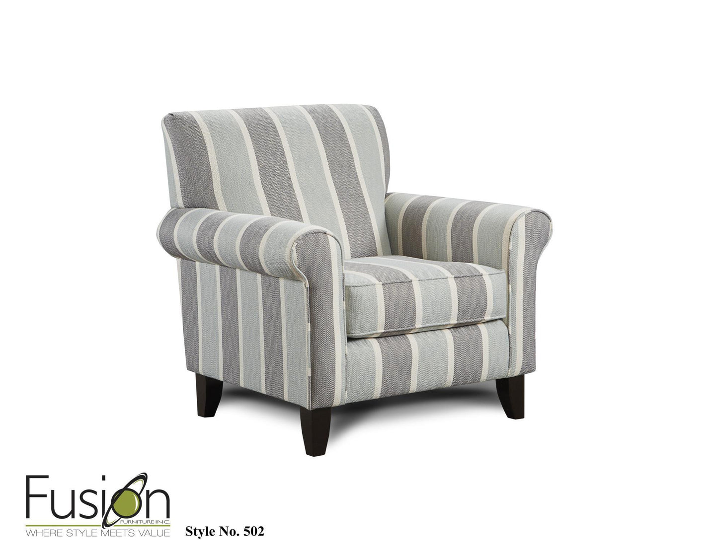 Fusion Grande Mist Accent Chair