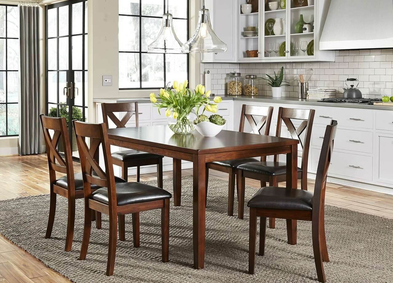 Russett Brown 7 pc. Dining Set