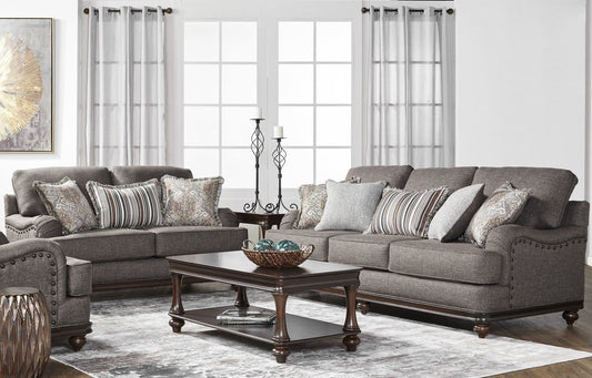 Phineas Driftwood Sofa and Loveseat