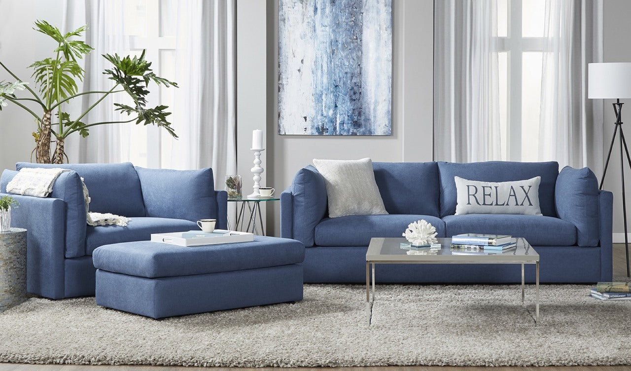 Navy Relax Cuddle Sofa And Chair My