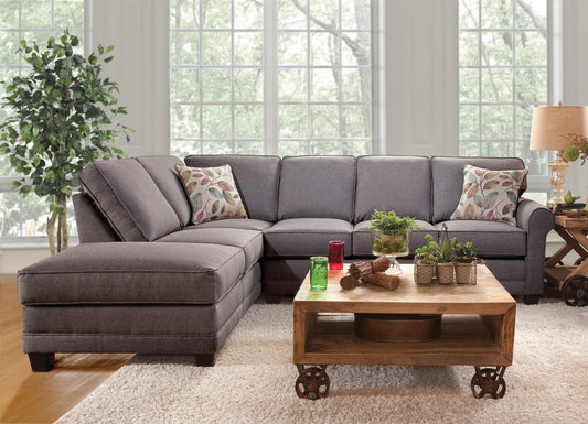 Chaise Gray Aspen Sectional