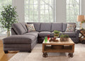 Chaise Gray Aspen Gray Sectional