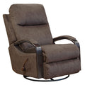 Niles Chocolate Swivel Glider Recliner