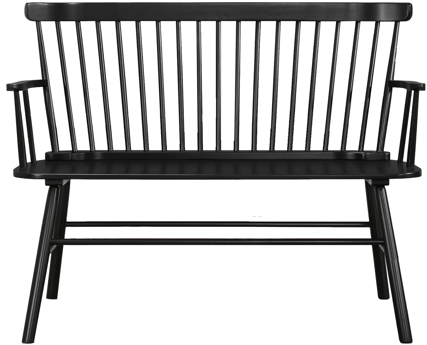 Jeremiah Black Accent Bench