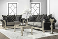 San Marino Ebony Sofa and Loveseat