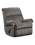 Kennedy Gray Rocking Recliner