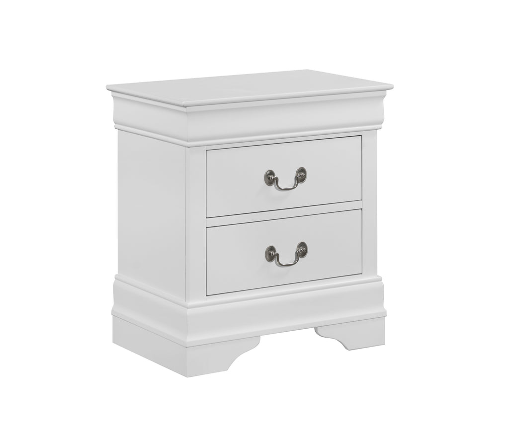 White Queen Size Sleigh Bedroom Set