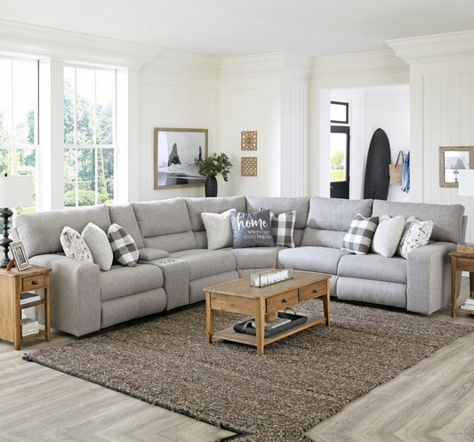 Our Story Begins Farmhouse Gray Sectional
