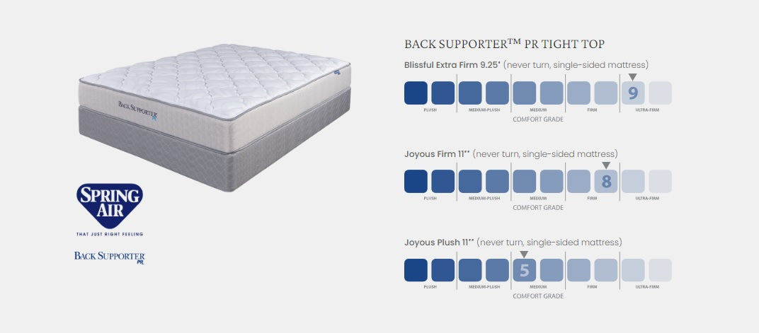 Complete Bliss Twin Back Supporter Mattress