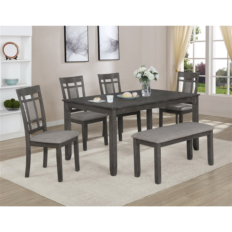 Paige Gray Dining Set