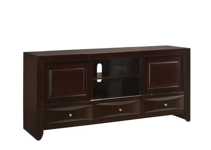 Emily Dark Cherry TV Stand